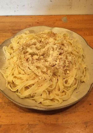胡麻とパルメジャーノのパスタ-レシピのメイン写真