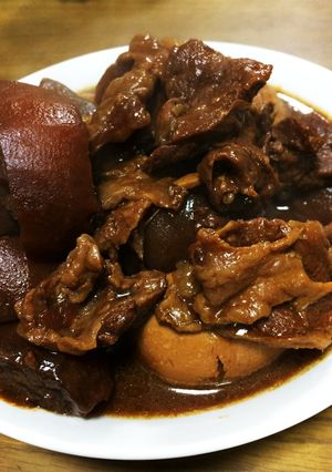 食欲増進！牛すじ煮込み-レシピのメイン写真