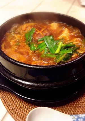 あんにゃのうま辛い鍋＆土鍋ご飯-レシピのメイン写真