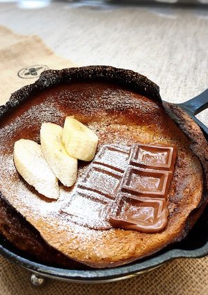 HOTデザート！ショコラダッチベイビー-レシピのメイン写真