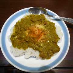 ほうれん草と茹で鶏のカレー-レシピのメイン写真