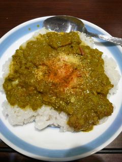 ほうれん草と茹で鶏のカレー-レシピのメイン写真
