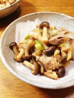 白ネギと鶏肉の柚子こしょう炒め-レシピのメイン写真