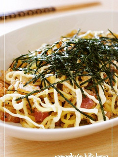 明太マヨ焼きそば-レシピのメイン写真