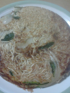 ラーメンで卵とじ-レシピのメイン写真
