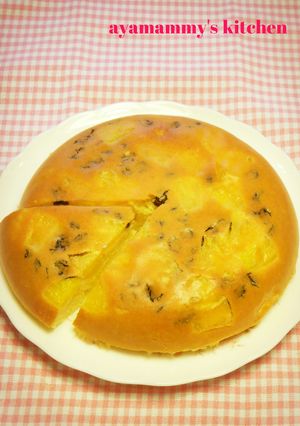 パイナップルとレーズンのケーキ♪炊飯器で-レシピのメイン写真