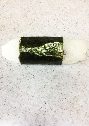 簡単!ハンバーグスティックおにぎり-レシピのメイン写真