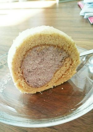 きな粉シフォンロールケーキ-レシピのメイン写真