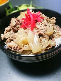 牛丼-レシピのメイン写真