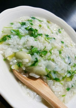 *刻むだけ！ほっとあたたまる七草粥★-レシピのメイン写真