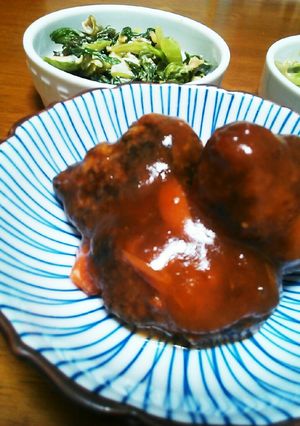 ラク仕込みごはん*大豆入り肉団子-レシピのメイン写真
