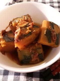 南瓜の直鰹煮-レシピのメイン写真
