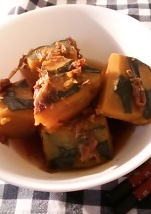 南瓜の直鰹煮-レシピのメイン写真