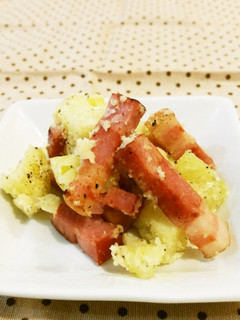 じゃがいもとベーコンのホットサラダ-レシピのメイン写真