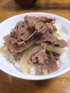 吉野家風の牛丼-レシピのメイン写真