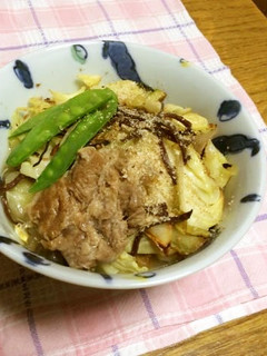 サッポロ一番☆塩らーめんでタンメン風-レシピのメイン写真