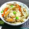 鶏肉と舞茸の炊き込みご飯