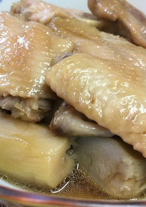 肉がホロリ！里芋と鶏手羽先の煮物-レシピのメイン写真