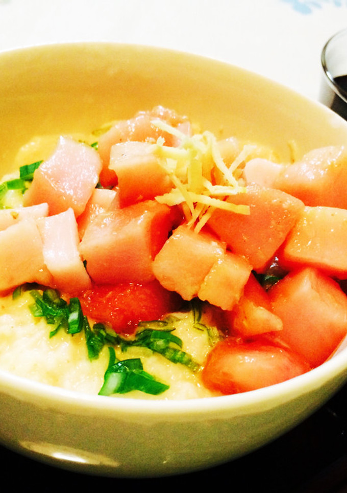 とろ〜り♪マグロと山芋の生姜丼-レシピのメイン写真