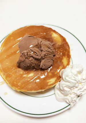 ホットケーキ ホットケーキmixから作る-レシピのメイン写真