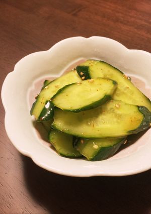 焼肉屋さんの☆ピリ辛きゅうり♪-レシピのメイン写真