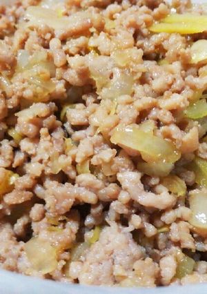 我が家の常備菜☆肉そぼろ☆-レシピのメイン写真