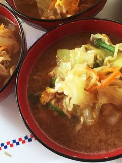 野菜たっぷり☆味噌ラーメン-レシピのメイン写真