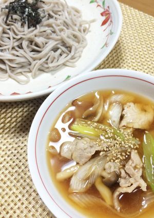 つけ麺風☆具だくさん！焦がしネギそば-レシピのメイン写真