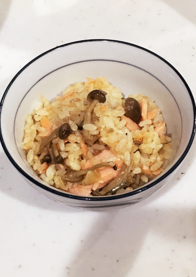 鮭としめじの混ぜご飯-レシピのメイン写真