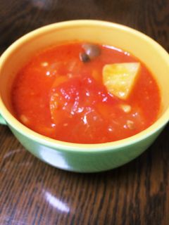 トマトスープ-レシピのメイン写真