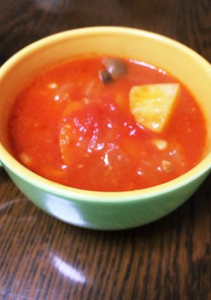 トマトスープ-レシピのメイン写真