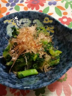菜の花のお浸し-レシピのメイン写真