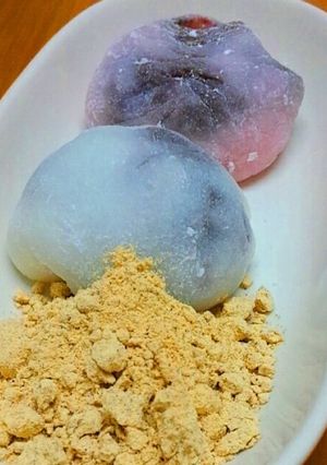 紅白餅の塩大福-レシピのメイン写真