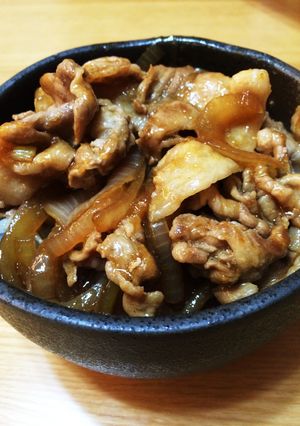 豚丼【フライパン】速攻-レシピのメイン写真