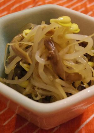超簡単！ぜんまいともやしのナムル-レシピのメイン写真