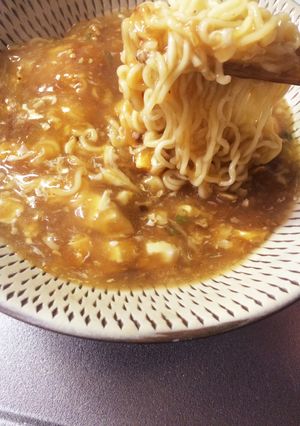 とろーり味噌ラーメンアレンジ！卵と片栗粉-レシピのメイン写真
