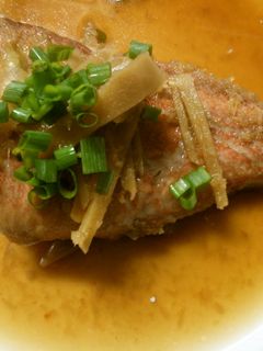 簡単!朝食♪和食のおかず 赤魚の生姜煮!-レシピのメイン写真