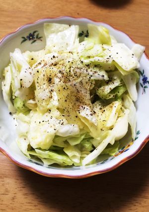 居酒屋風おつまみ塩キャベツ-レシピのメイン写真