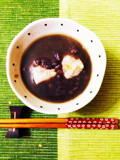 水戻しナシ☆簡単ぜんざい〜炊飯器ver.-レシピのメイン写真