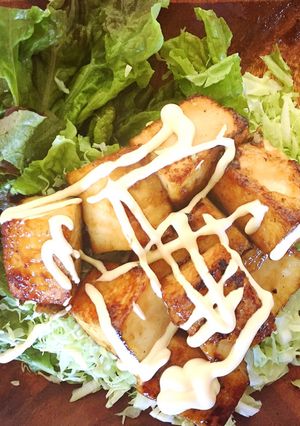 照りマヨ厚揚げサラダ-レシピのメイン写真