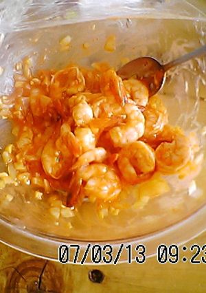 レンジで海老チリ！-レシピのメイン写真