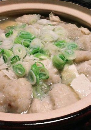 蓮根と大和芋団子と鶏肉団子のふわふわ鍋-レシピのメイン写真