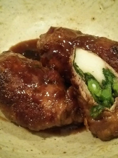 餅の甘辛牛肉巻き-レシピのメイン写真