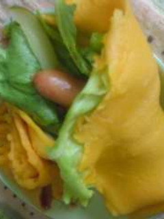 野菜ジュースのクレープ-レシピのメイン写真