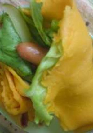 野菜ジュースのクレープ-レシピのメイン写真