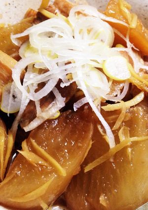 圧力鍋で豚バラ肉と大根の角煮風こっくり煮-レシピのメイン写真