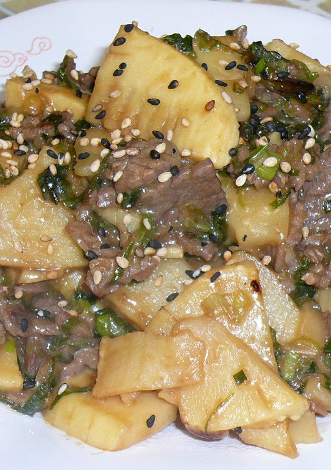たけのこと牛肉のウマウマ炒め-レシピのメイン写真