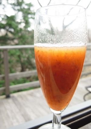 夏みかんとぐずぐず柿で作る美味ジュース-レシピのメイン写真