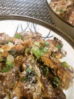 簡単★缶詰活用【さんまかば焼き丼】♪-レシピのメイン写真