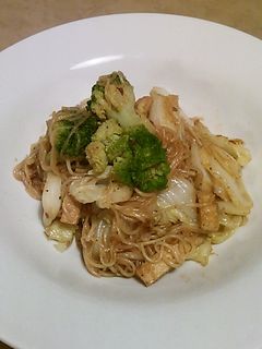 焼肉のタレ素麺焼きそば-レシピのメイン写真